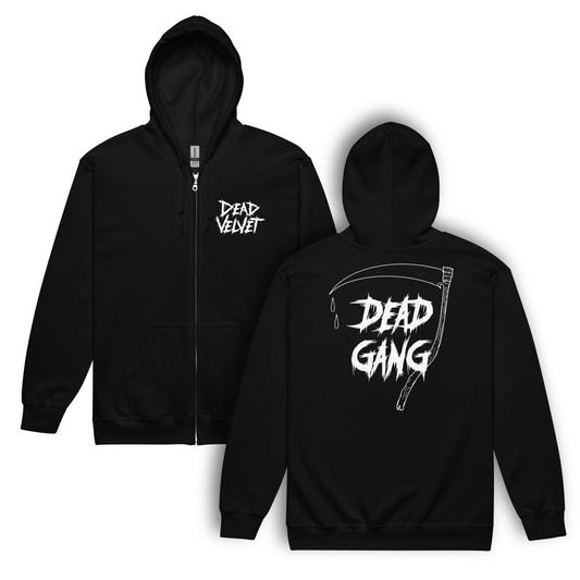 DV Dead Gang Front/Back ZIP-UP HOODIE
